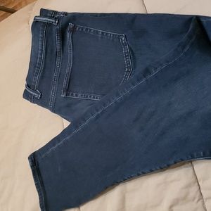 Mens Gap Dark Wash Slim Fit soft wear jeans 38 waist 30 inch inseam